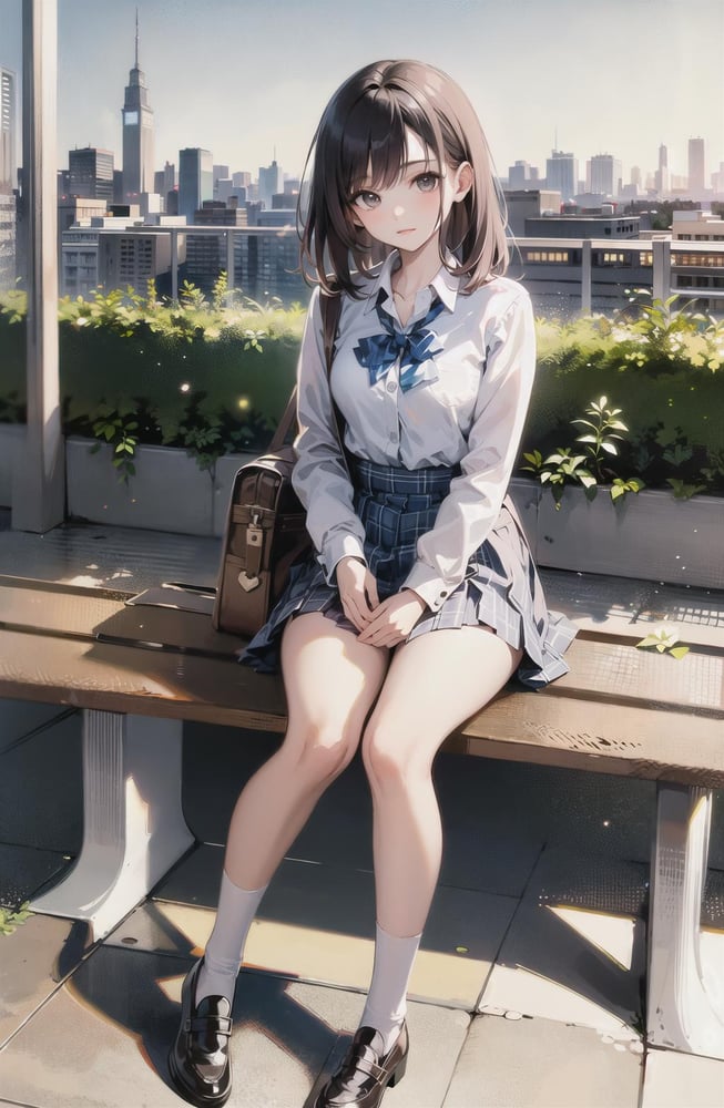 Japanese school girl fashion - AI LoRA model on PixAI