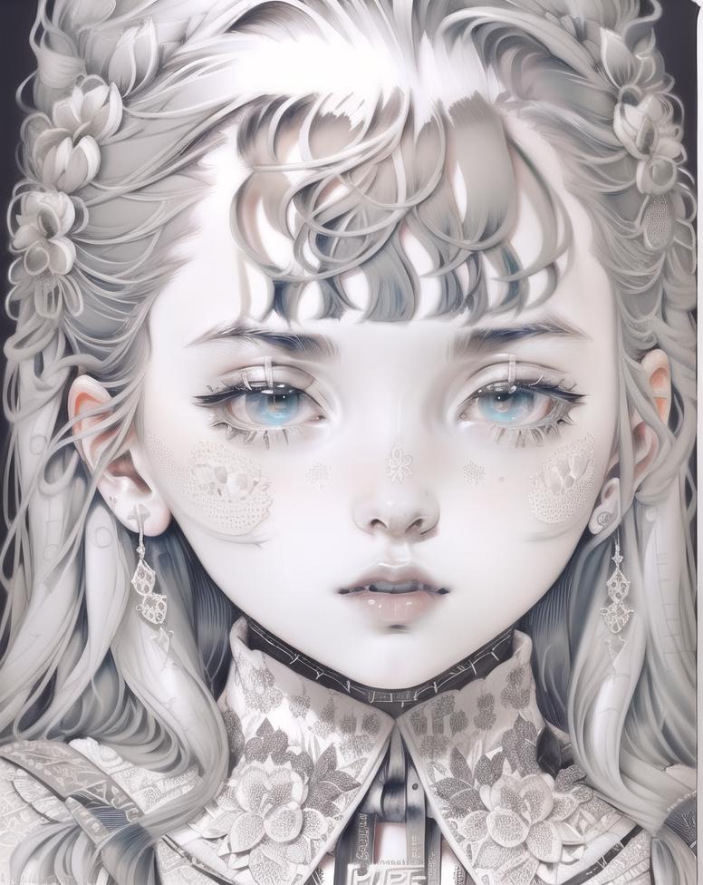 Claasic Lineart Style - AI Model cover image