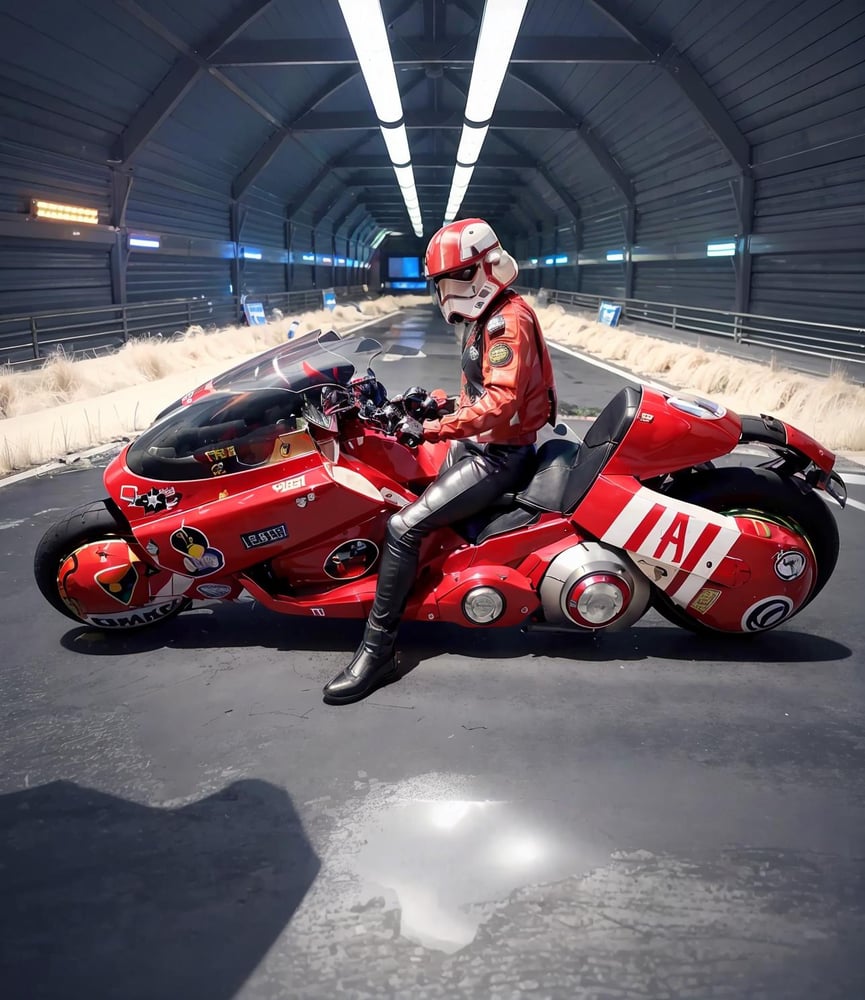 AKIRA Motorbike BATE - AI Model cover image