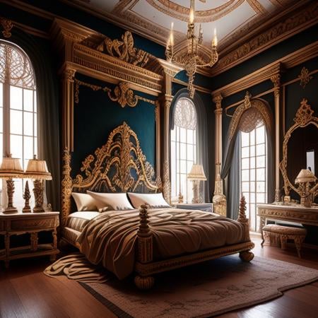 👍🏼 Bedroom Concept / BodyModel / Realistic Style / Anime Style / Background - AI Model cover image