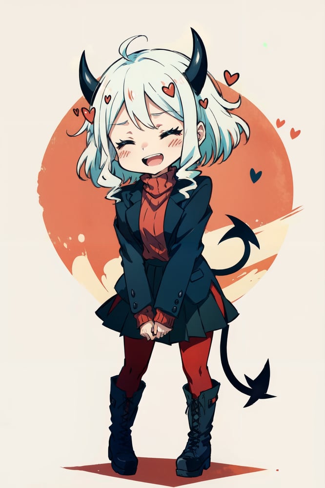 AI art "Kawaii modeus"