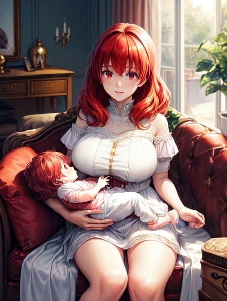 Mother Holding Baby, Scene LyCORIS V1.0 - AI LoRA model on PixAI