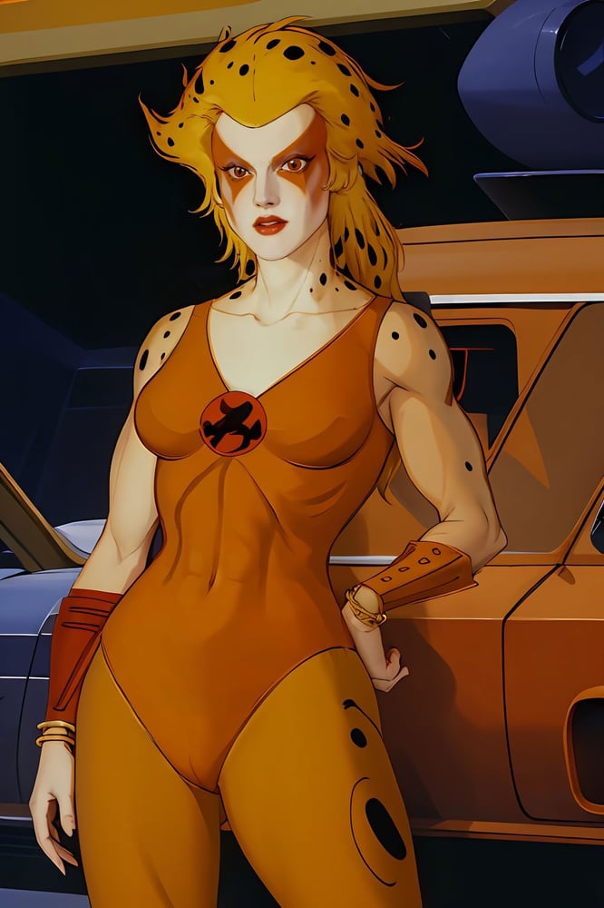Cheetara (Thundercats 80's version) - AI Model cover image