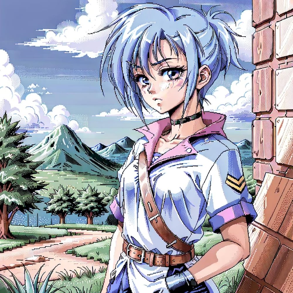 Dos Game style (TrueLove) - AI Model cover image