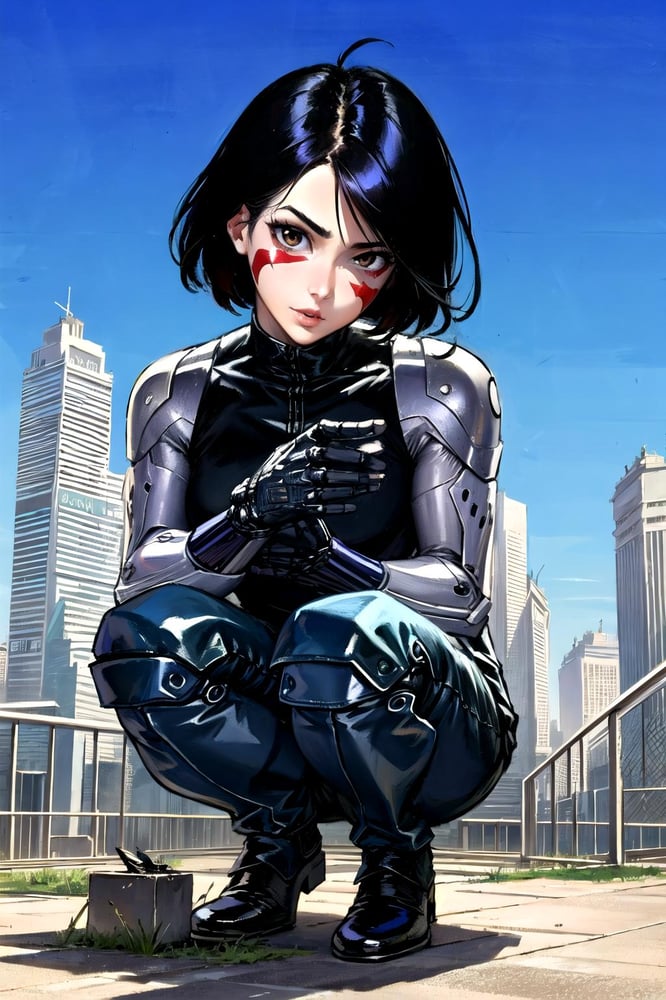 Gally (Alita) FanArt ver - AI LoRA model on PixAI