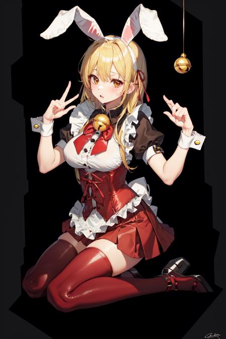 Ayasaki Hayate Bunny Girl Cosplay Outfit - AI Model cover image