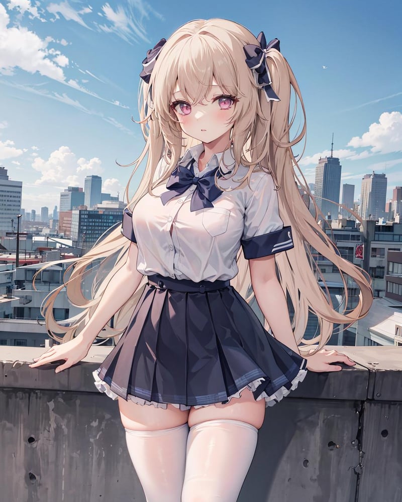 Anchorage (Azur Lane) Swimsuit (with Multires Noise Version) 安克雷奇 泳装 - AI Model cover image
