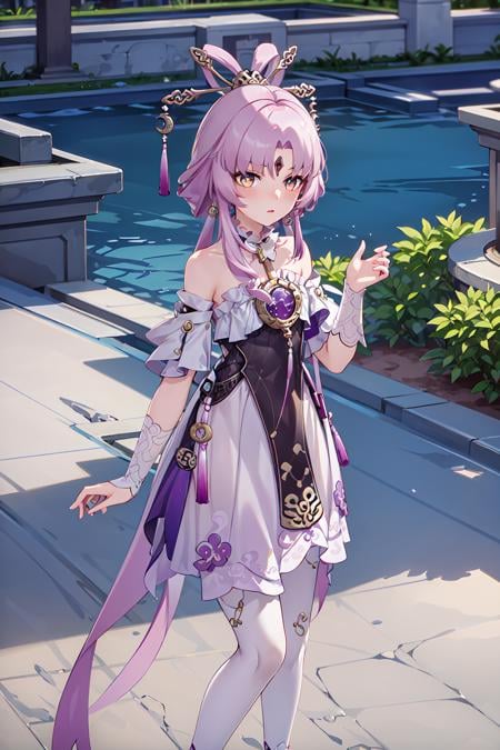 Honkai Star Rail - Fu Xuan | 符玄 - AI LoRA model on PixAI