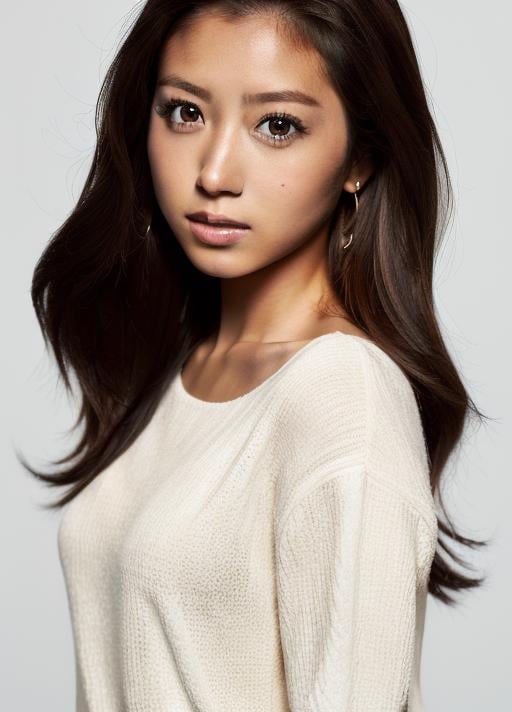 Japanese gal average face - AI Model cover image
