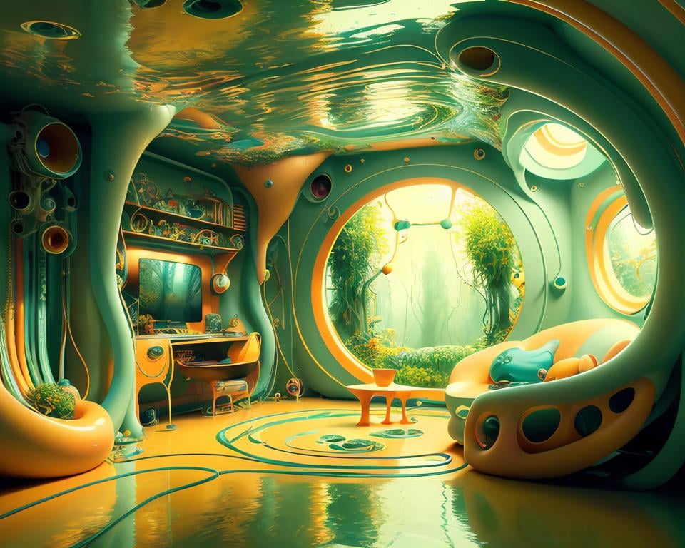 Psychedelic Rooms - [Topnotch Artstyle] - AI Model cover image