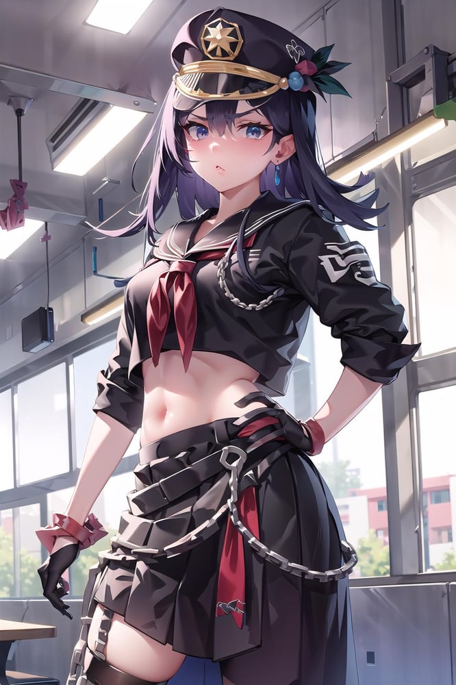 Change-A-Character: Delinquent, Your Waifu Raises Hell In School! - AI Model cover image