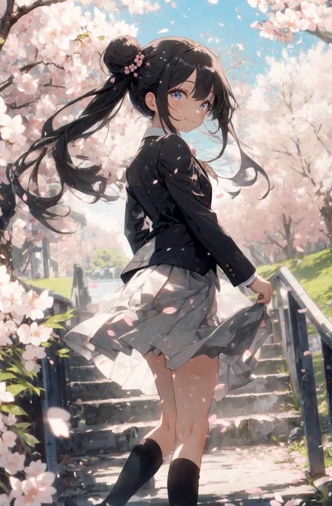 AI art "cherry blossom"