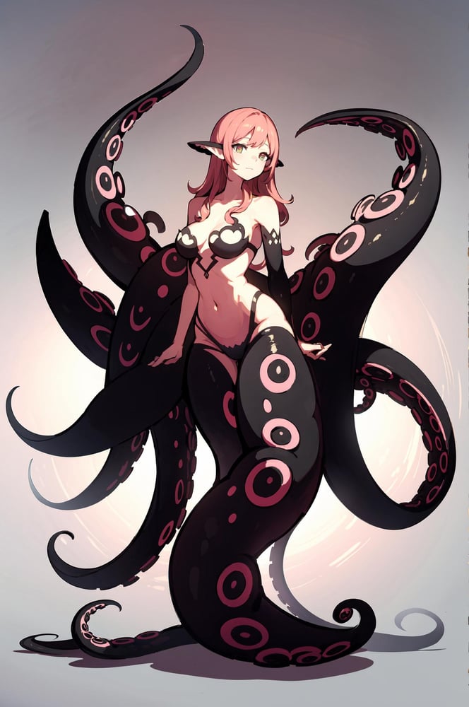 触手娘Scylla - AI LoRA model on PixAI