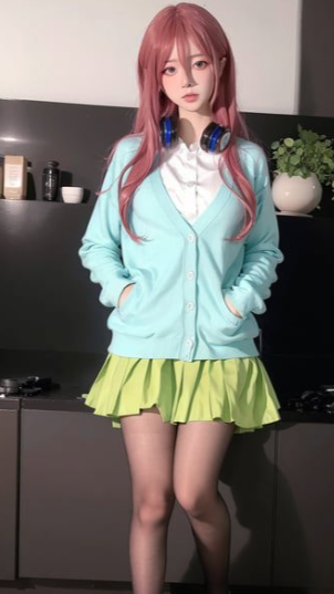 Miku nakano real  - AI Model cover image