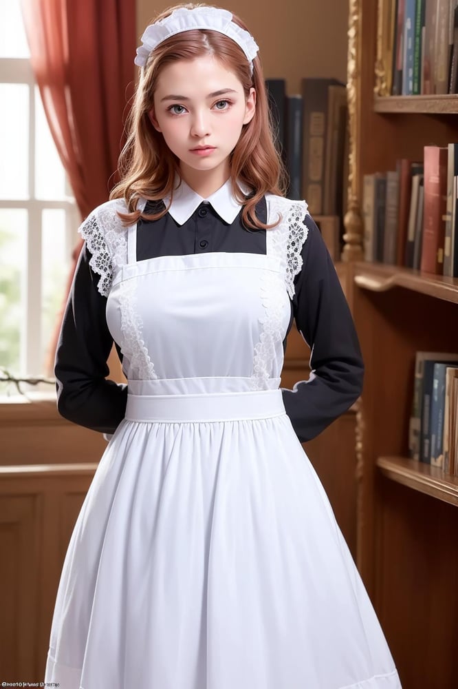 Traditional Maid Dress - AI Model cover image