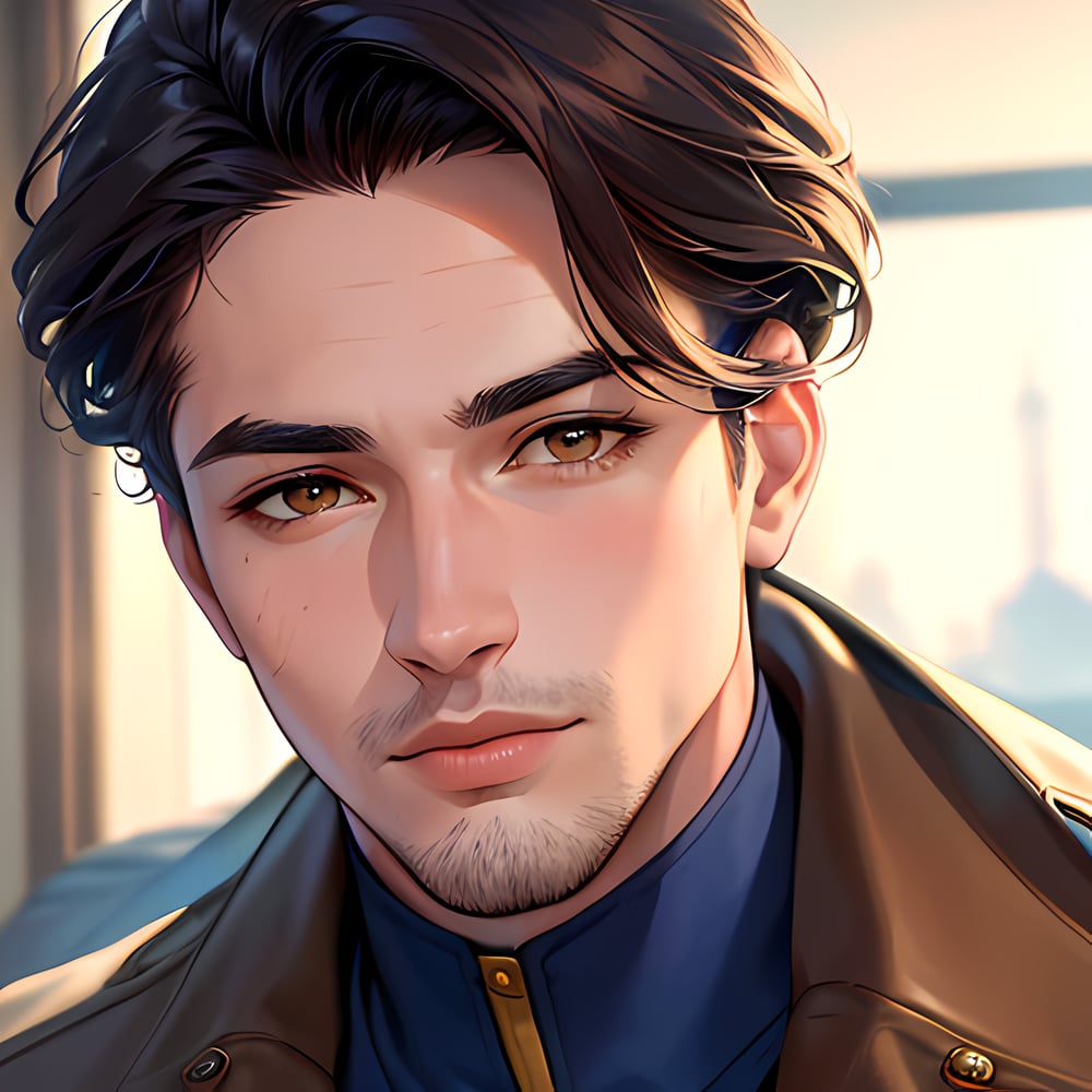 AI art "Handsome Man V2"