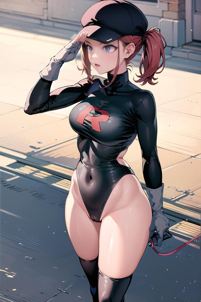 Change-A-Character: Evil Team Rocket Grunt, Your Waifu Joined (or was Brainwashed) into Joining Team Rocket! - AI LoRA model on PixAI