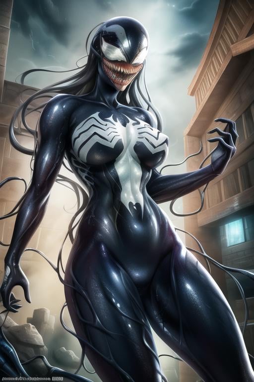 Symbiote / She-Venom LoRA - AI LoRA model on PixAI