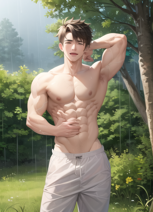 Male Hero - AI Model cover image