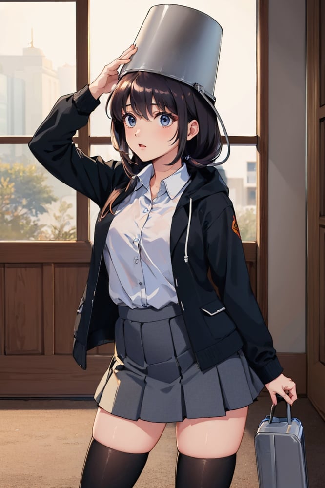Bucket on Head | Attire - AI Model cover image