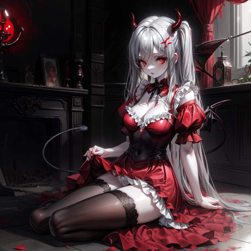 AI art "Demon girl"