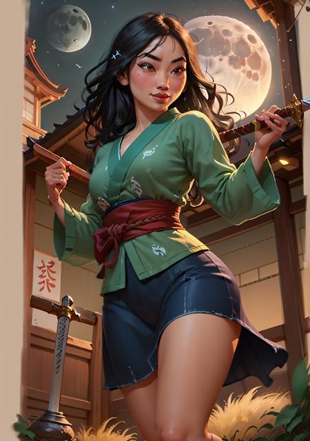 Fa Mulan Disney Princess, by YeiyeiArt - AI Model cover image