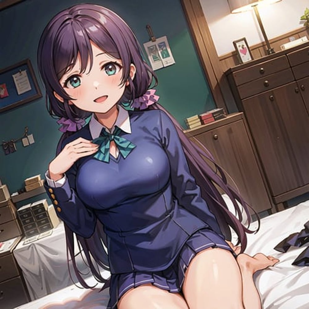 【Lovelive!】Toujou Nozomi Charecter LoRA（東條·希人物模組）- KCanHen - AI Model cover image