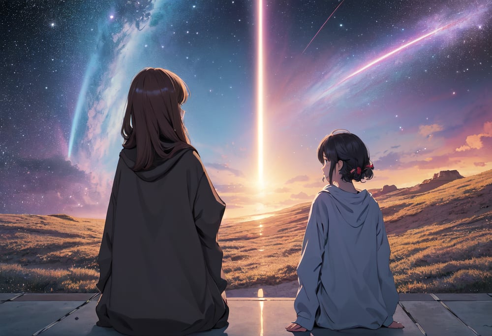 AI art "Time. Space"