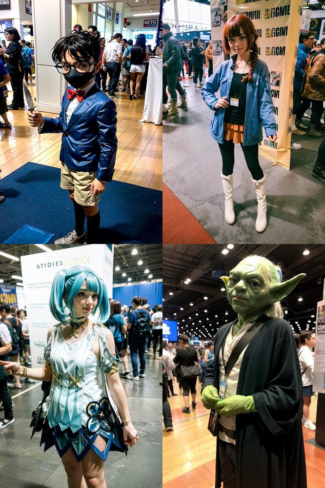 真实漫展 Realistic Comic Con - AI Model cover image