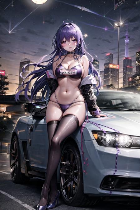 Esthetic Car Girl - AI Model cover image