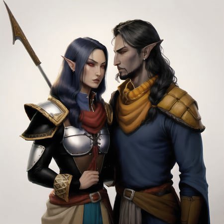 Morrowind Races - AI LoRA model on PixAI