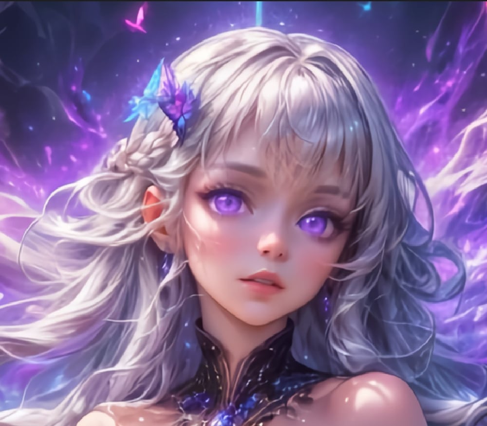 Nebular Illustration Concept  1.2 - AI LoRA model on PixAI