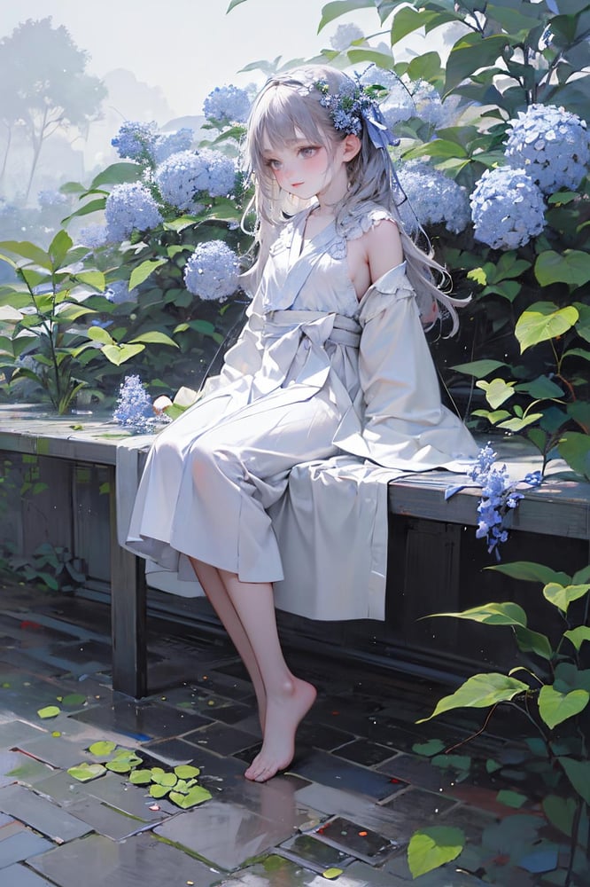 绣球花hydrangea/背景background - AI Model cover image