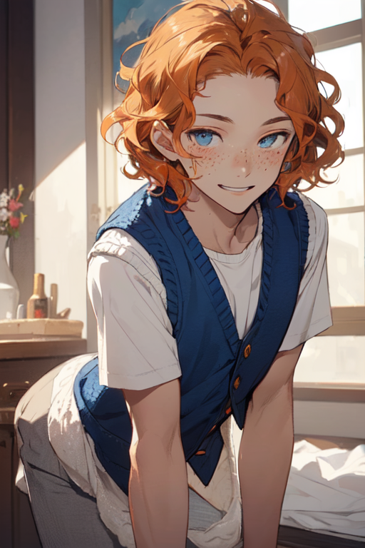 AI art "Clement suggestive position"