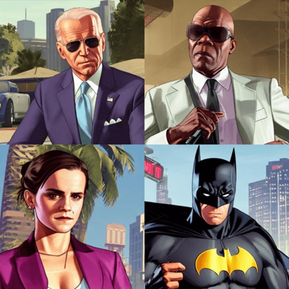 GTA5 Artwork Diffusion - AI Model cover image