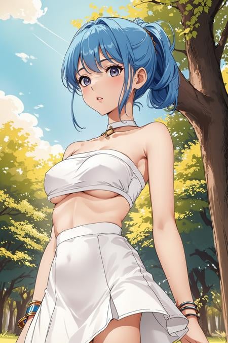 Crop Tops - fC Strapless - AI Model cover image