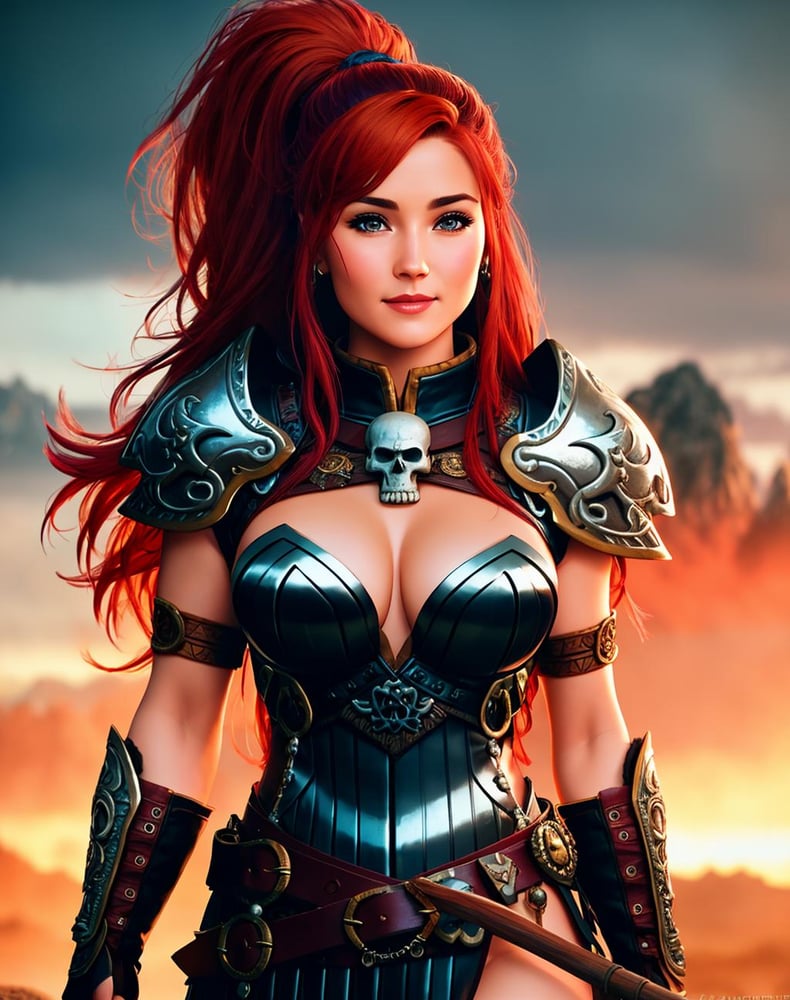 Barbarian Woman - AI Model cover image