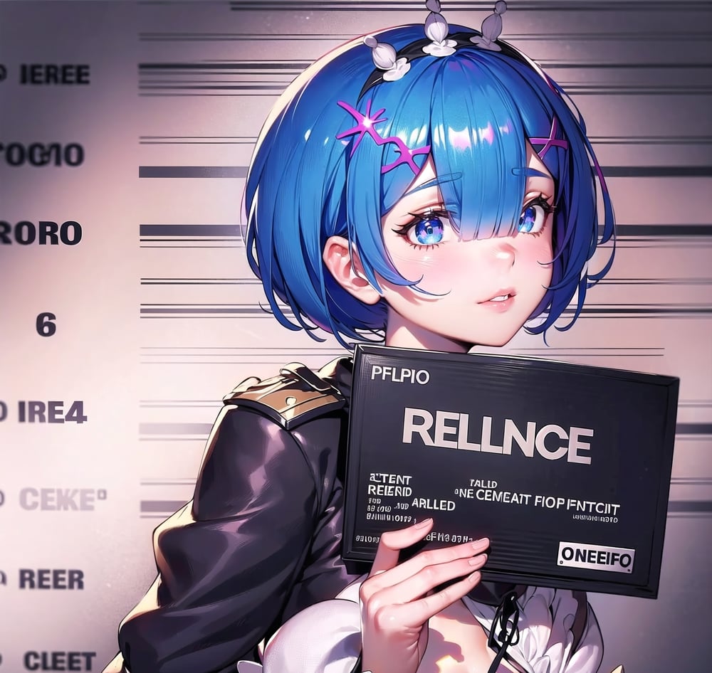 AI Art Rem (Rezero) by 🍁Shiro🍁 PixAI