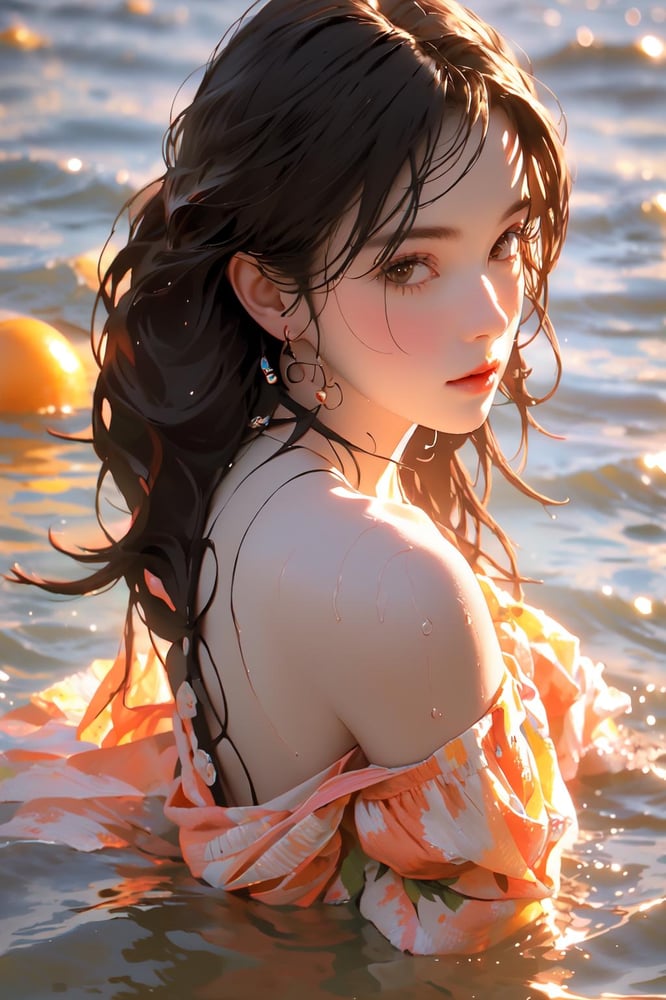 summer water style - AI Model cover image
