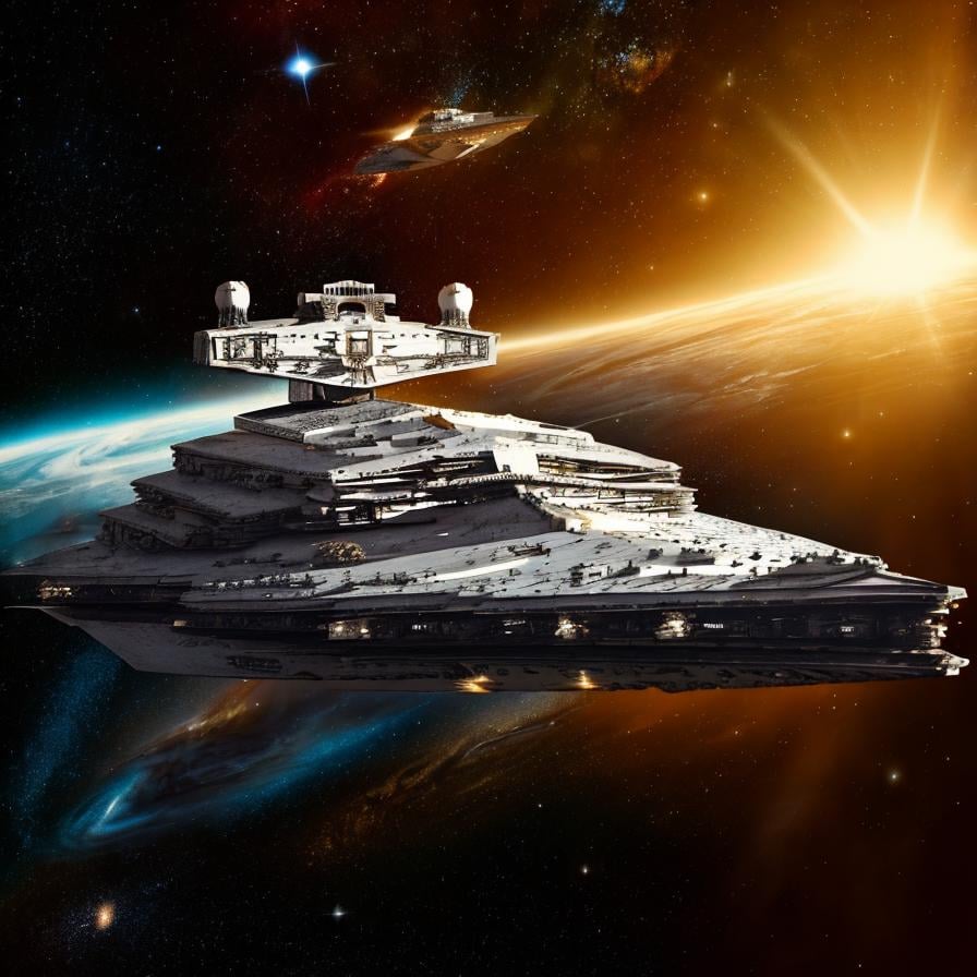 Star Destroyer (Star Wars) - AI LoRA model on PixAI