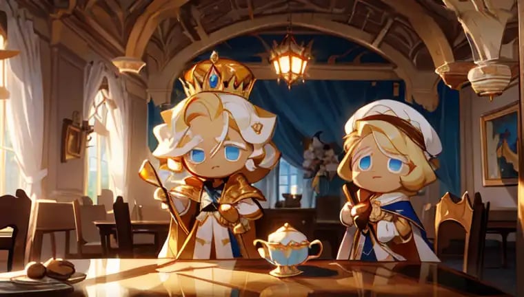 AI art "Cookie run <3"
