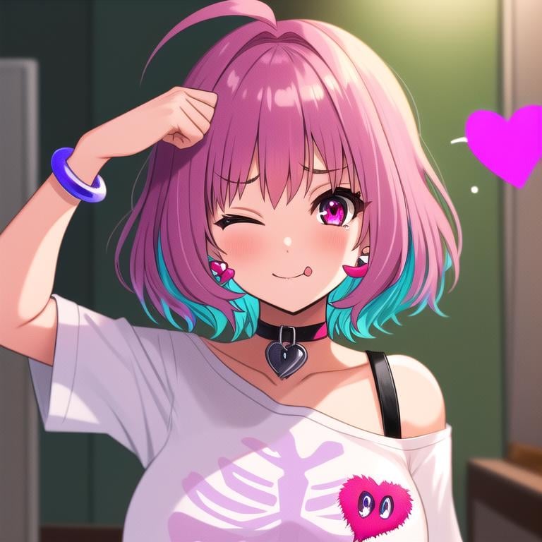 Tehepero (dojikko pose) てへぺろ☆(・ω<) - AI Model cover image