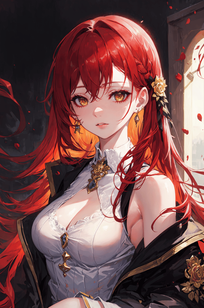 AI art "Himeko"
