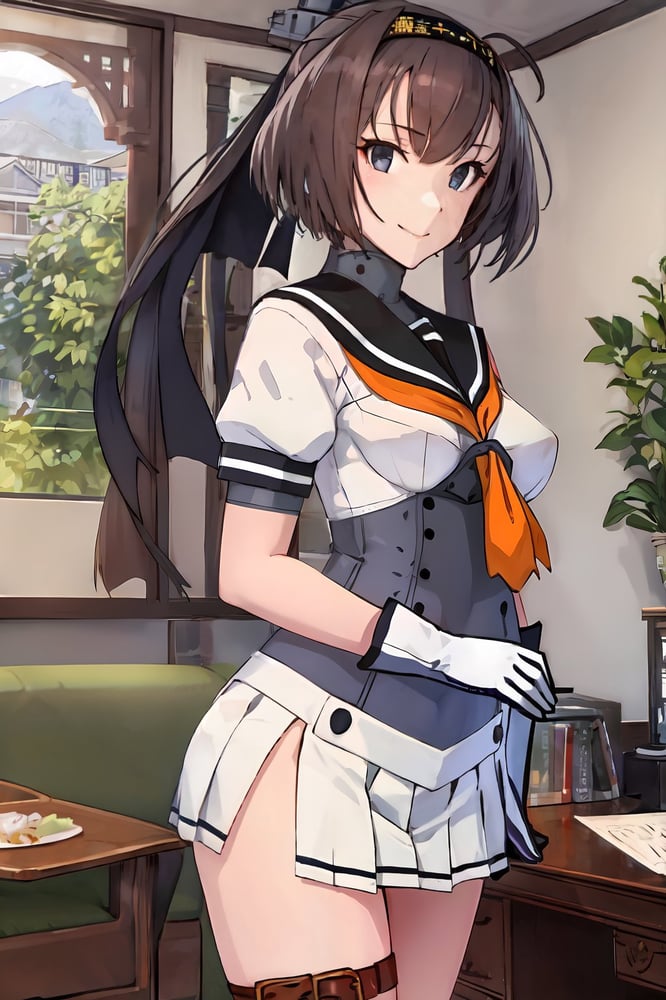 Akizuki/あきづき/秋月 | Kantai Collection(kancolle)/艦隊これくしょん(艦これ)/艦隊Collection - AI LoRA model on PixAI