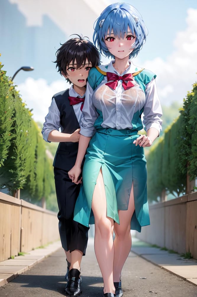 big sister and little brother - AI Model cover image
