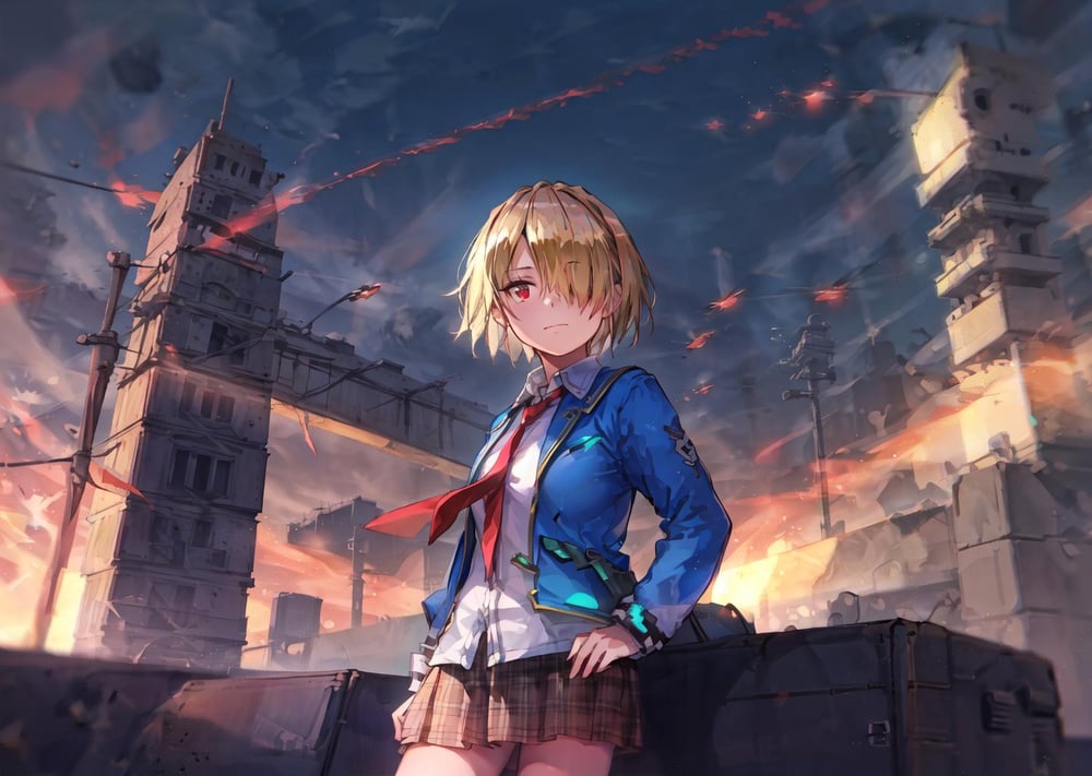 Ruka Kayamori (Heaven Burns Red) - AI LoRA model on PixAI