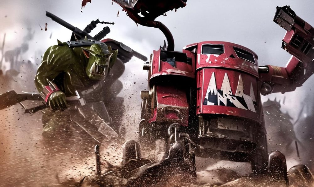warhammer40K_ork - AI Model cover image