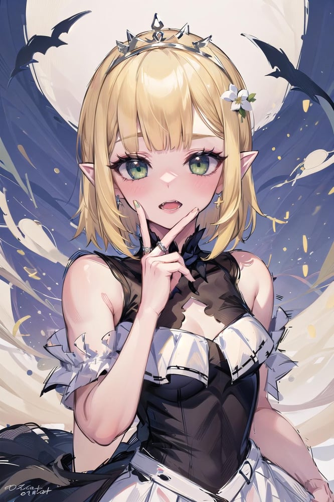 hand to own mouth - AI Model cover image