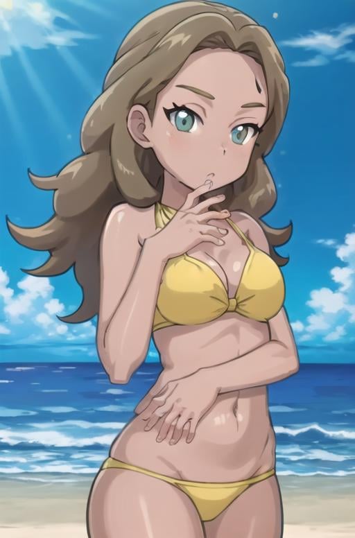 Swimmer (Pokemon UltraSun and UltraMoon) ビキニのおねえさん - AI Model cover image