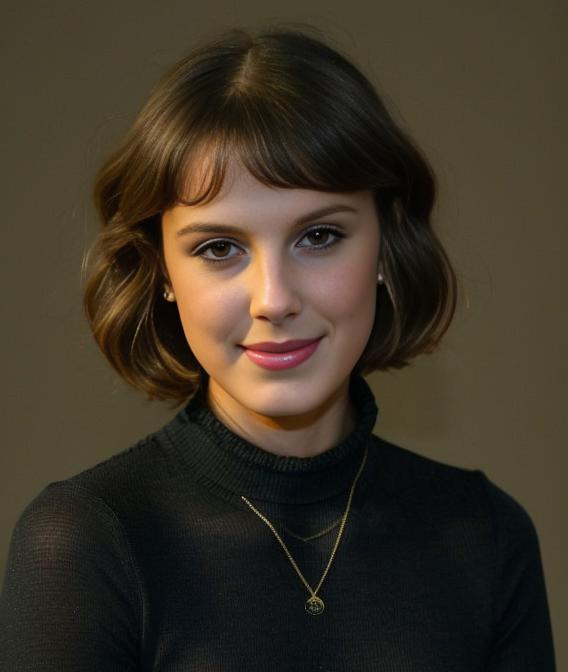 millie bobby brown ai photo